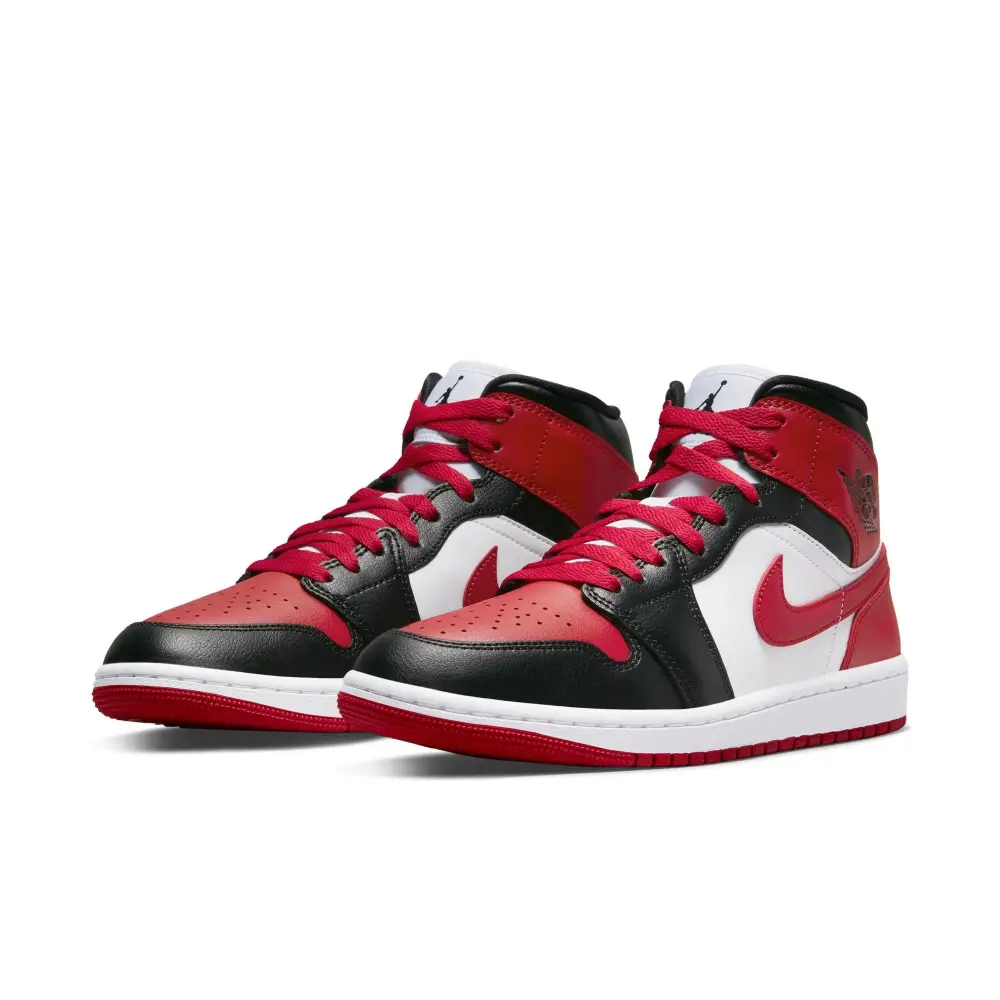 Jordan Air 1 Mid "Alternate Bred Toe" Women's