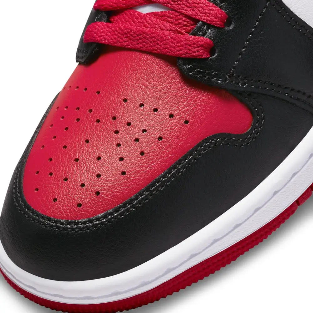 Jordan Air 1 Mid "Alternate Bred Toe" Women's 
