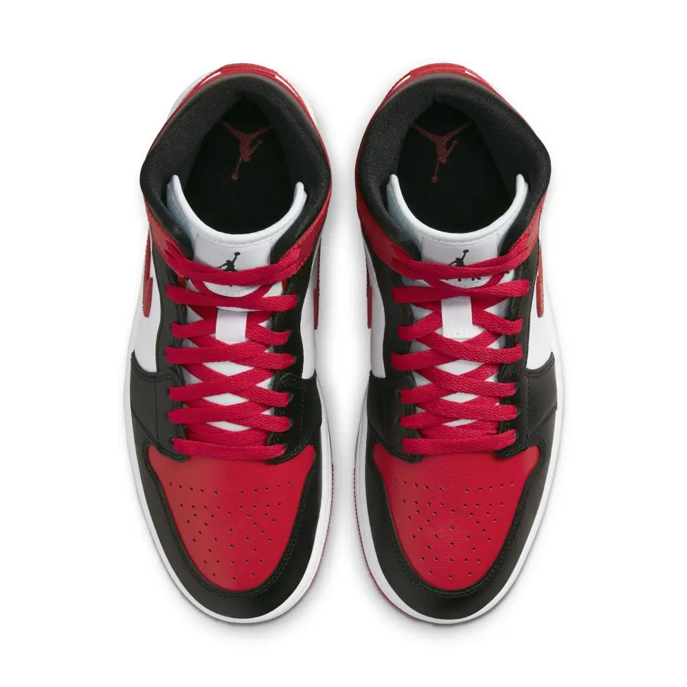 Jordan Air 1 Mid "Alternate Bred Toe" Women's 