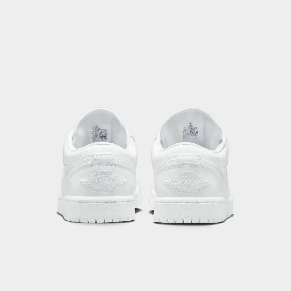 Jordan Air 1 Low Women's "Triple White" 